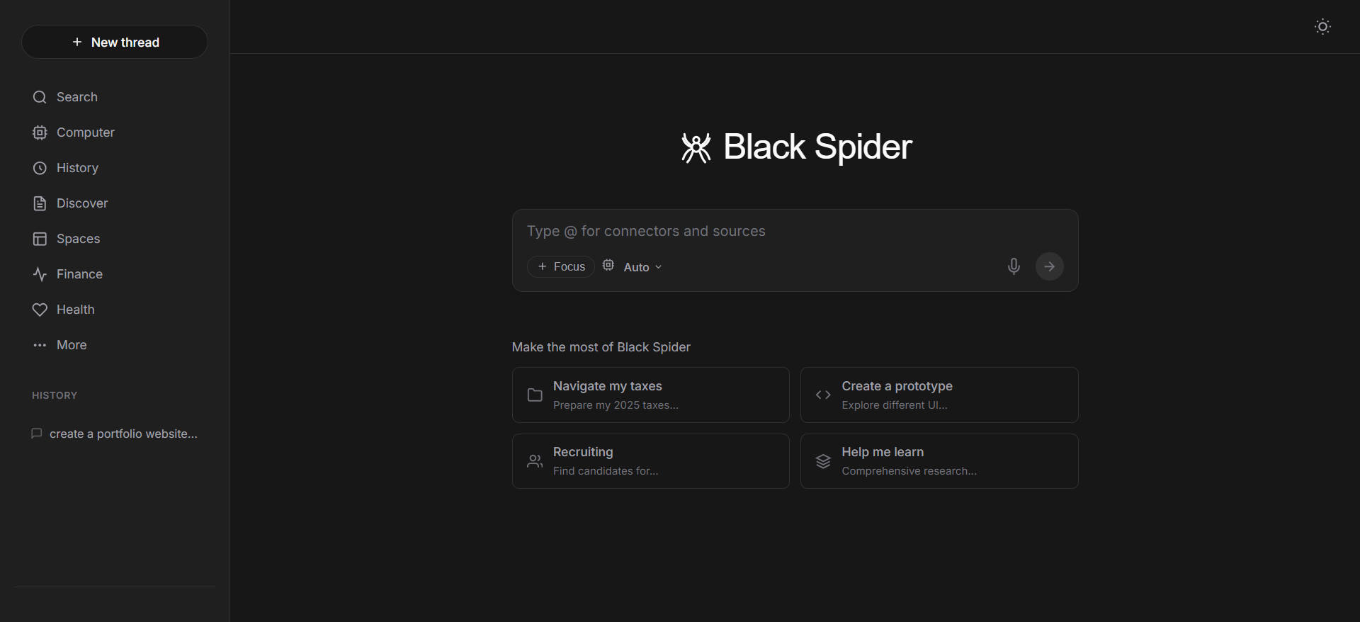 Black Spider AI